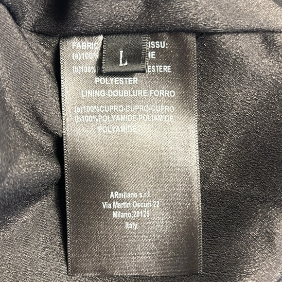 Alessandra Rich Embellished Silk- crepe mini dress in black, size large. - Picture 6 of 8